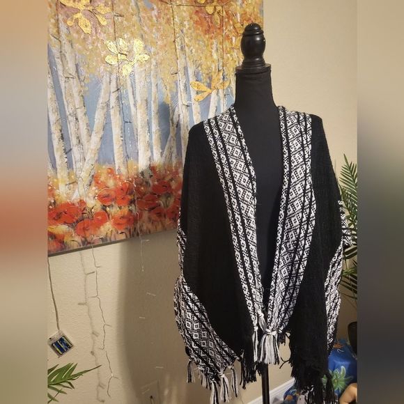 REBECCA MINKOFF PONCHO - Picture 1 of 4